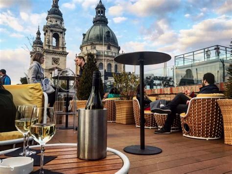 Drinks In A Fabulous Rooftop Terrace In Budapest S High Note Skybar