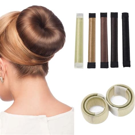 Aliexpress Buy French Fashion Magic Hair Bun Maker Hair Donut Bun