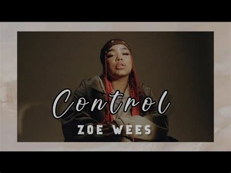 Lyric Terjemahan Indonesia Zoe Wees Control Zoewees Youtubevideo