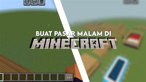 Buat Pasar Malam Di Minecraft Dan Buat Rumah Hantu Di Tunggu Pary 2 Nya