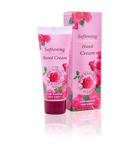 Weichmachende Handcreme Natural Rose Mit Rosenwasser My Care Line