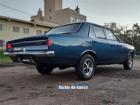 Ateli Do Carro Opala Azul Internacional Estilo Veb