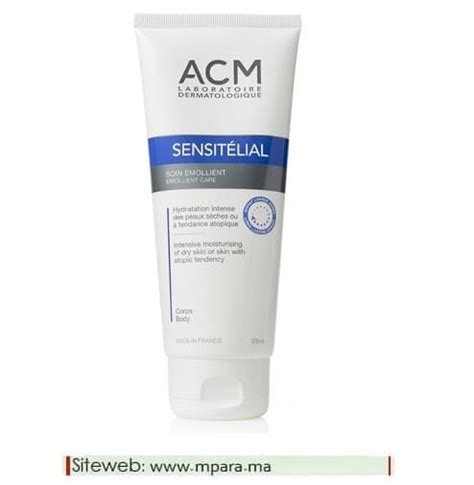 Acm Sensitelial Soin Emollient Ml Mpara