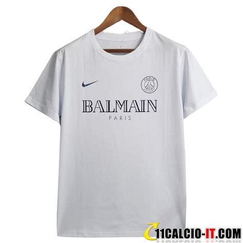 Repliche T Shirt Allenamento Psg Bianco