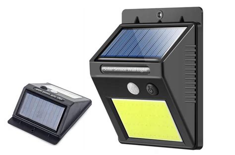 Buitenlamp Op Zonne Energie Met Bewegingssensor 2x LED Solar