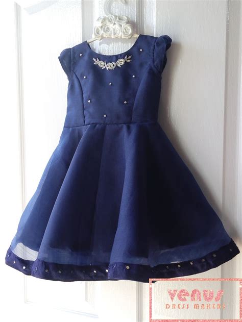 Venus Dress Makers Girls Party Wear Organza Dress Venus Dresses