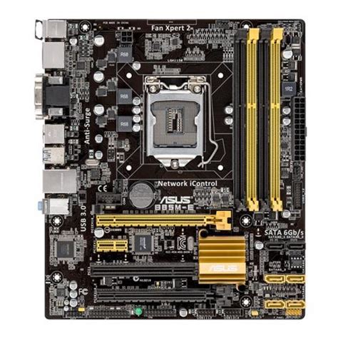 Placa Mae Asus P Intel Lga 1150 Matx B85m E 4xddr3 Dphdmidvivga