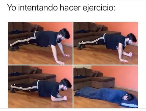 Yo Intentando Hacer Ejercicio Memes