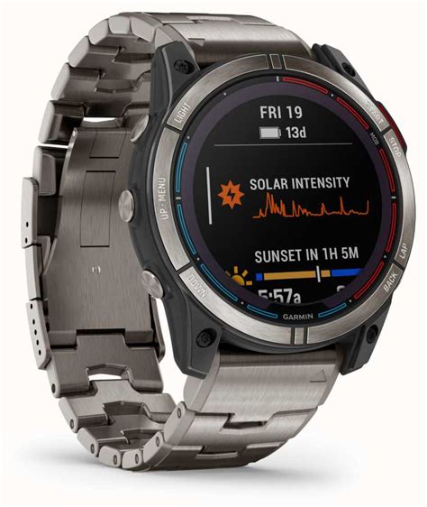 Garmin Quatix 7X Solar Edition Smartwatch 010 02541 61 First Class