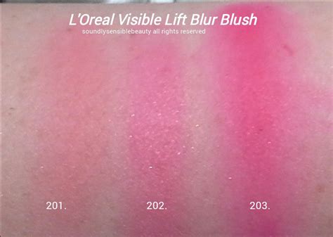 Loreal Visible Lift Blur Blush Review And Swatches Of Shades