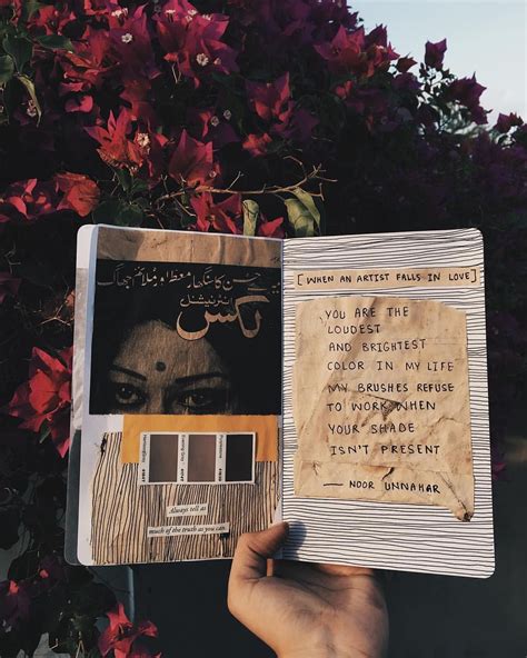 When An Artist Falls In Love Art Journal Poetry By Noor Unnahar