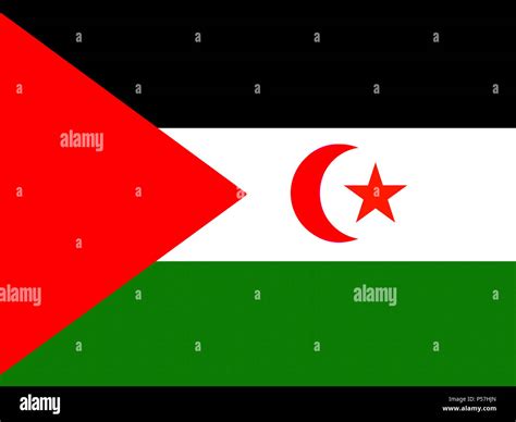 Western sahara flag hi-res stock photography and images - Alamy