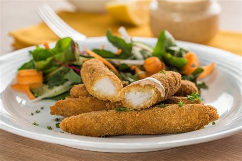 Barritas De Pescado Con Aderezo Cremoso De Habanero Recetas De Br Coli