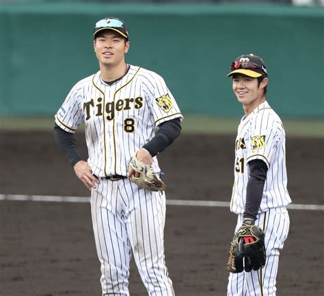 【球団史上初】阪神・佐藤輝、中野が規定打席到達！ 同一球団で新人2人が規定打席に到達するのは球団史上初！ スポーツフォン