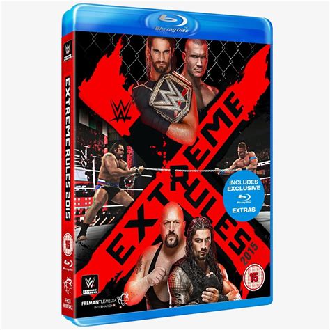 Wwe Extreme Rules 2015 Blu Ray