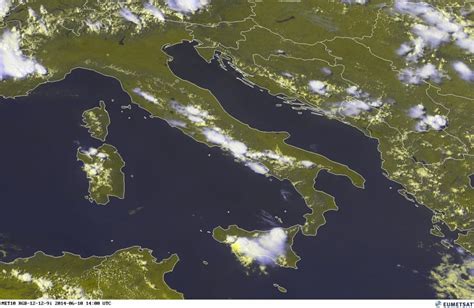 Maltempo violenti temporali pomeridiani i più forti in Sicilia