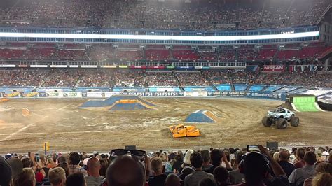 Monster Jam Nissan Stadium 2017 Hooked Freestyle Youtube