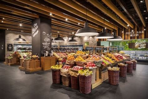 Market Style Food Stores Supermarket Design Store Design Grocery