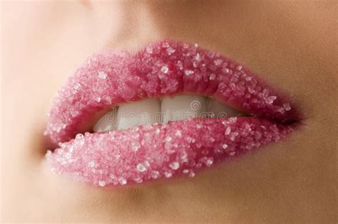 Sugar Lips Close Up Stock Image Image Of Sweet Pink 10625137