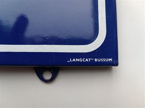 Langcat Bussum Enamel Sign Enamel Catawiki