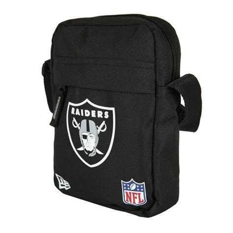 New Era Nfl Side Bag Oakland Raiders Black Oakland Raiders Brands