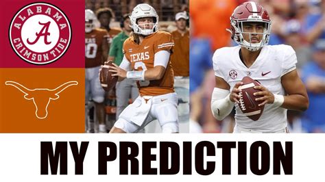 Alabama Crimson Tide Vs Texas Longhorns 2022 College Football