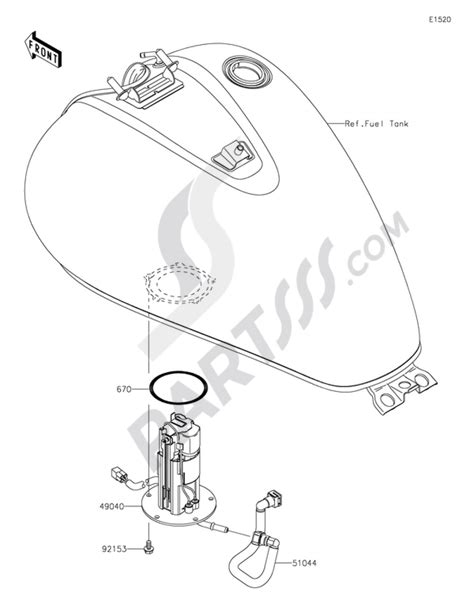 Kawasaki Vulcan Classic Fuel Pump