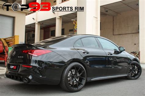 Mercedes Benz Cla35 Amg C118 Black Bc Forged Rz21 Wheel Front