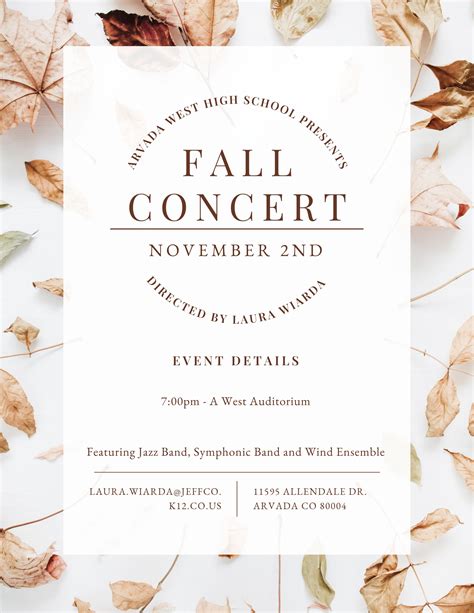 2023 Fall Band Concert Program by Laura Reynolds - Issuu