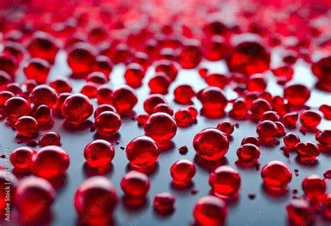 red blood cells  microscope scientific study  hematology stock