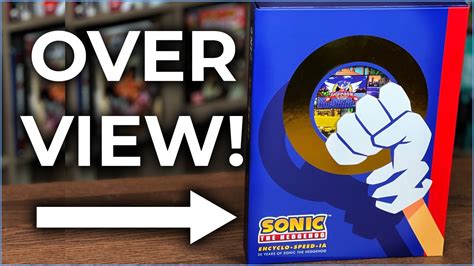 Sonic The Hedgehog Encyclo Speed Ia Deluxe Edition Hardcover Overview