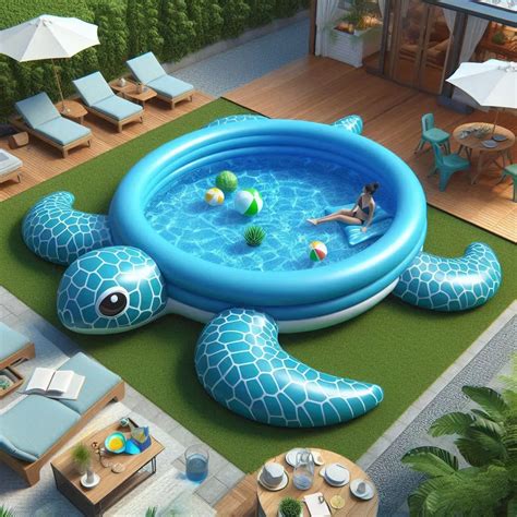 Turtle Shaped Swimming Pool: The Ultimate Backyard Addition