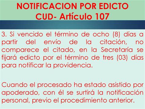 Notificaciones Por Edicto Y Por Estado Ppt Descargar