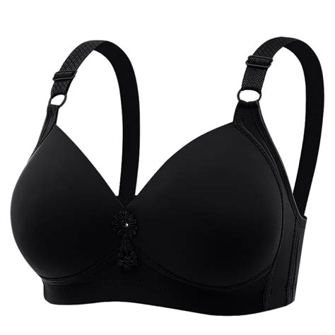 Mrat Bralettes For Women Lace Clearance Black Bralette Women T Shirt Bra Style M 141 Women Size