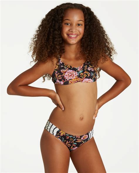 Billabong Swim Billabong Girls Groovy Night Tali Reversible Bikini