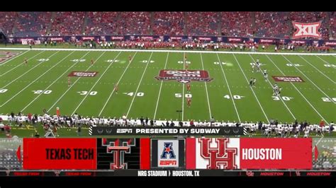 Texas Tech Vs Houston Football Highlights YouTube