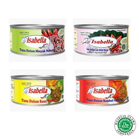 Jual Isabella Tuna Kaleng Dalam Minyak Nabati Saus Woku Sambal