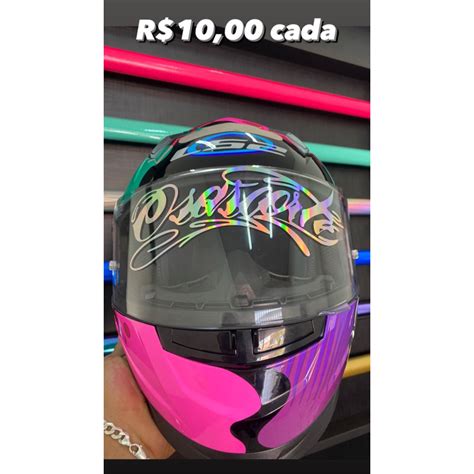 Osascorte Holografico Adesivo Osascorte Colante Para Moto Carro E Bike