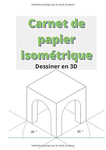 Buy Cahier De Papier Isom Trique Dessiner En D Avec Des Perspectives