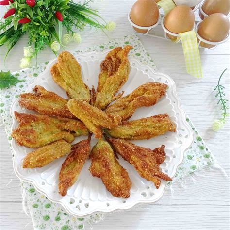 Fiori Di Zucca Impanati Ricetta Fiori Di Zucca Fritti Il Cuore In Pentola