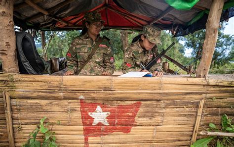 From Placards to Guns: Myanmar's Democracy Protesters Battle Junta