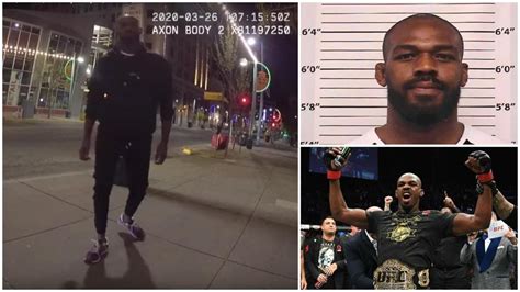 UFC El vídeo del arresto de Jon Jones se saltó la cuarentena para