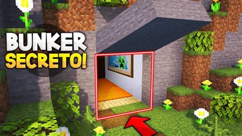 Minecraft Como Hacer Un Increible Bunker Secretisimo Indetactable