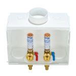 Du All Dual Drain Washing Machine Outlet Boxes Ips Corp Plumbing