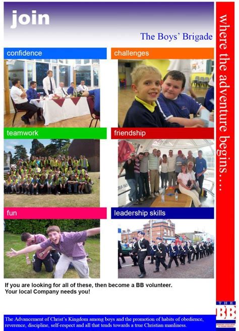 Resources The Boys Brigade In Leicestershire