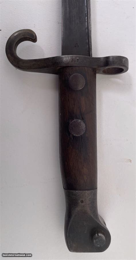 Dutch Model Mannlicher Bayonet With Scabbard