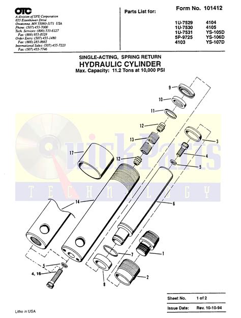 Otc A Transmission Jack Parts Diagram Reviewmotors Co