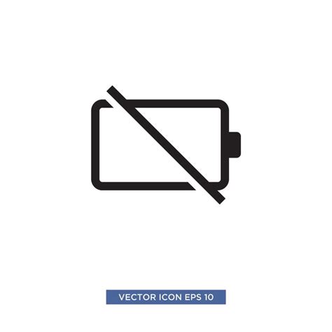 Premium Vector Battery Icon Vector Illustration Template