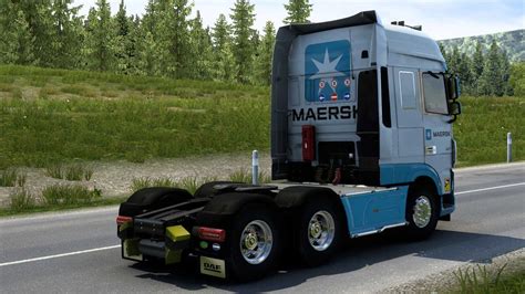 SKIN MAERSK DAF XF BY RODONITCHO MODS 1 0 ETS2 Mods Euro Truck