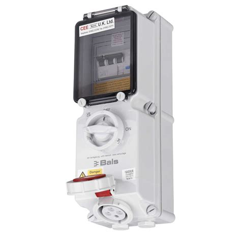 ceenorm  pe  interlocked wall socket   ma type  rcd